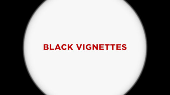 black vignettes