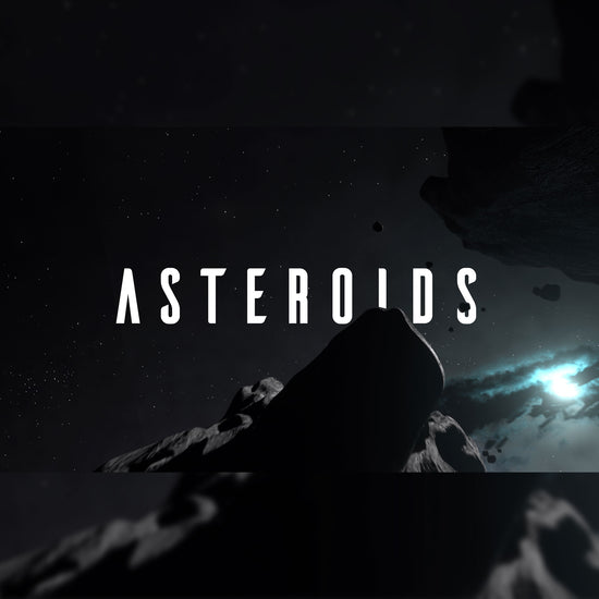 asteroid stock video footage 4k