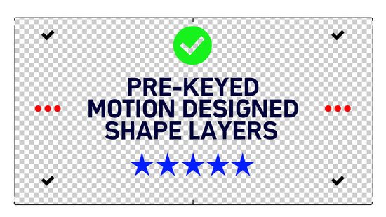 motion designed shape layers