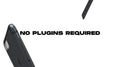no plugins required