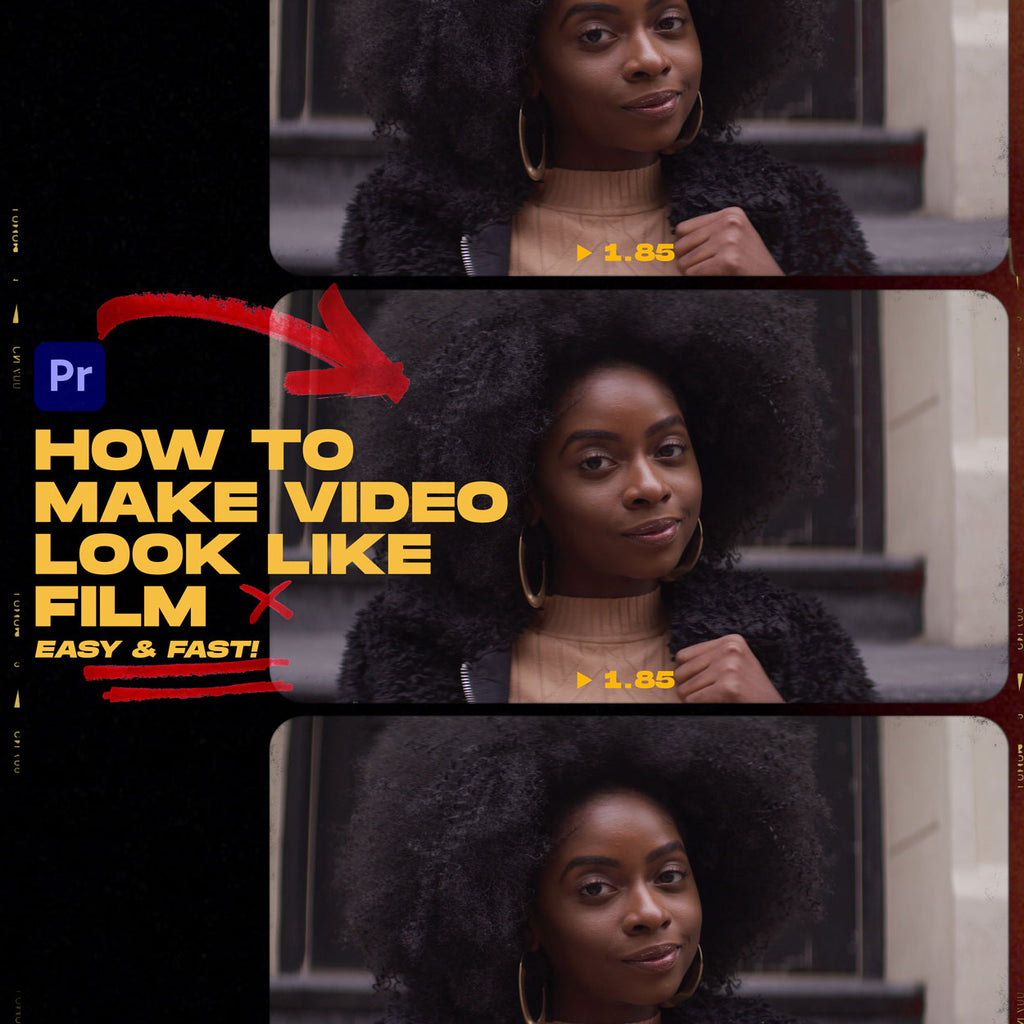 How To Make Video Look Like Film | Adobe Premiere Pro Tutorial | 4:3 ...