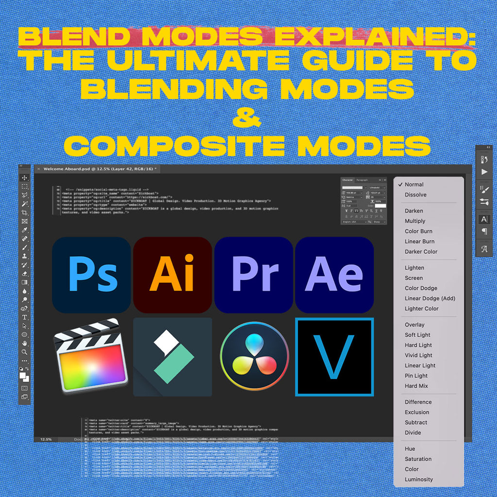 Blend Modes Explained: The Ultimate Guide To Blending Modes and ...