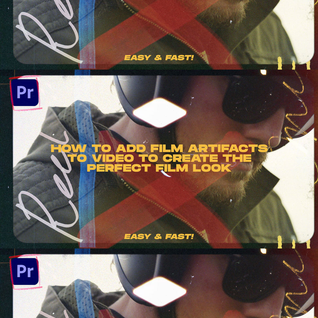 How To Add Film Artifacts To Create The Perfect Film Look (Premiere Pro ...