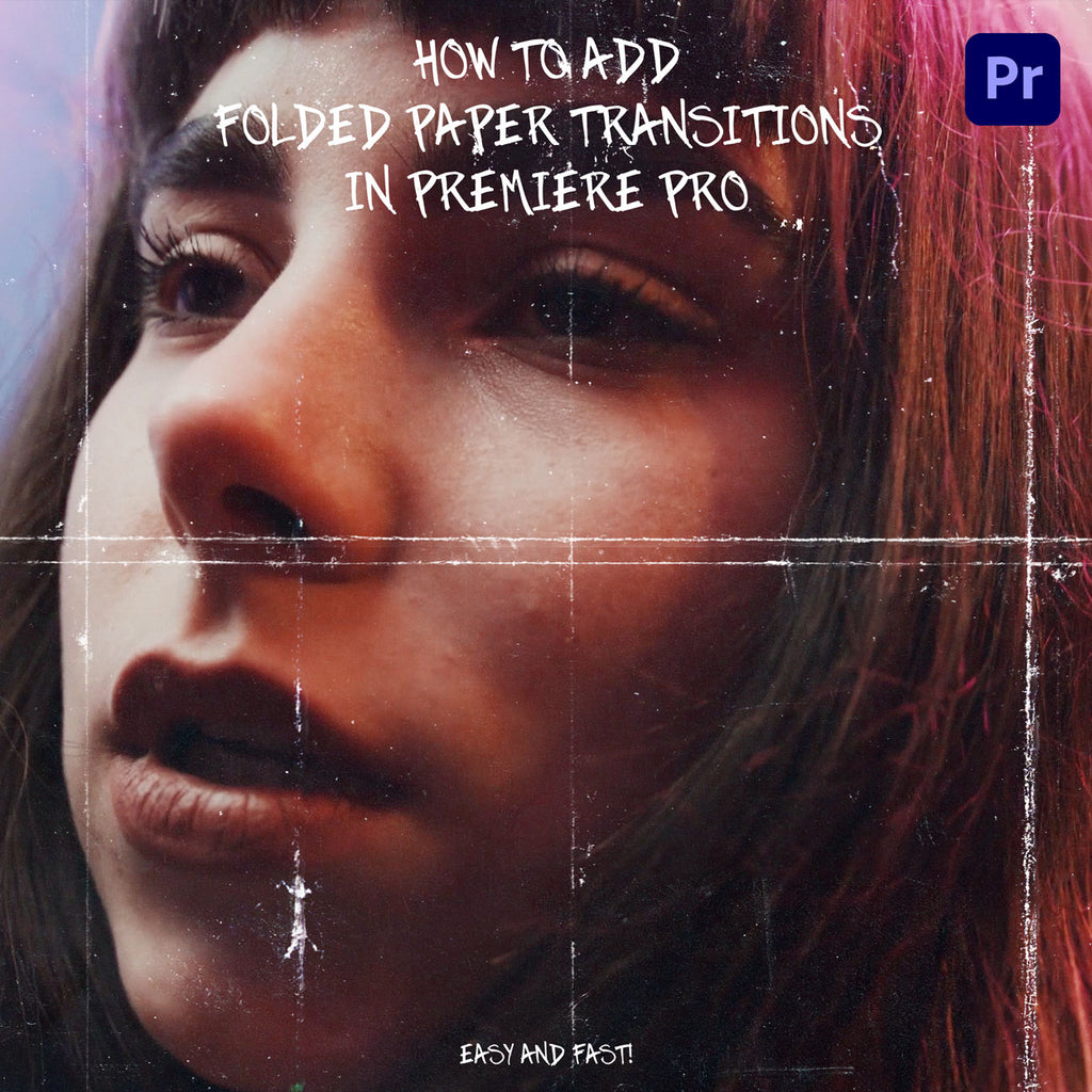 How To Add Folded Paper Transitions in Premiere Pro | Premiere Pro ...