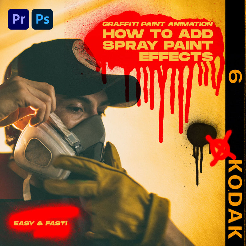 Create Realistic After Effects Spray Paint Animation