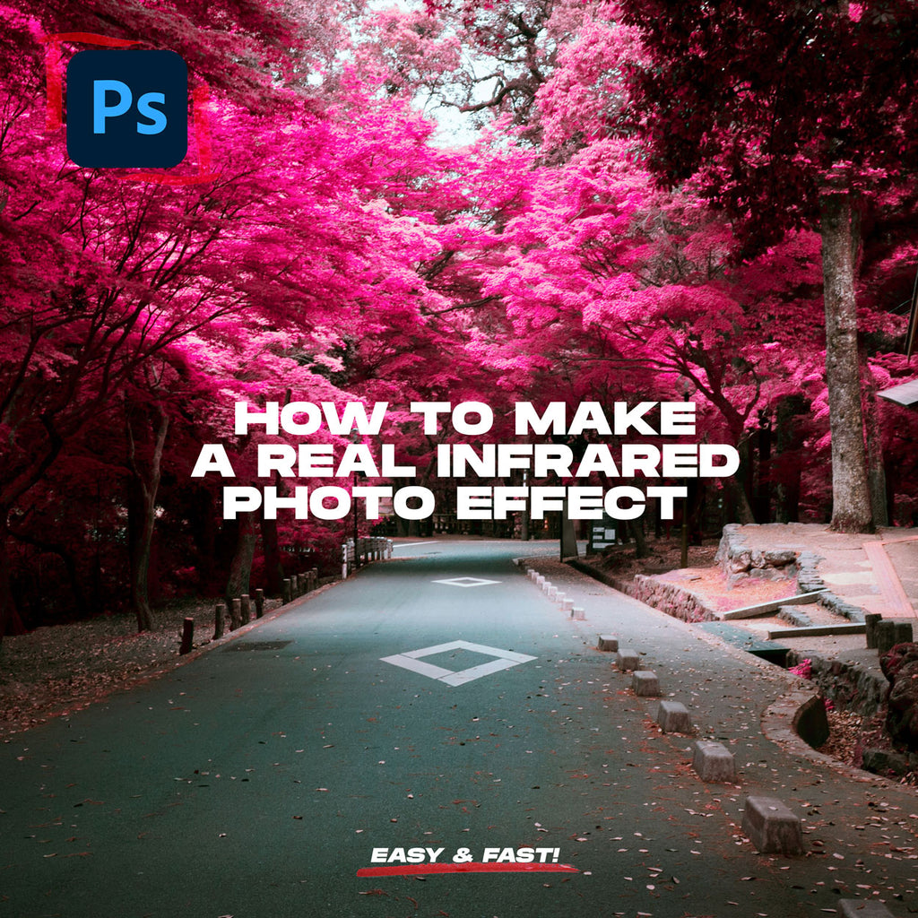 How To Make A Real Infrared Photo Effect | Photoshop Tutorial | Convert ...