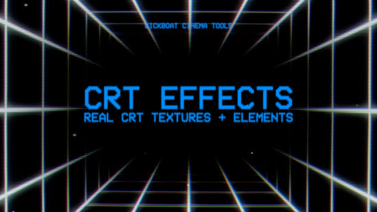 CRT Effects: Real CRT Texture Overlays | CRT Looks | Sickboat