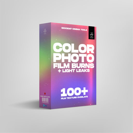 color photo film burn images pack