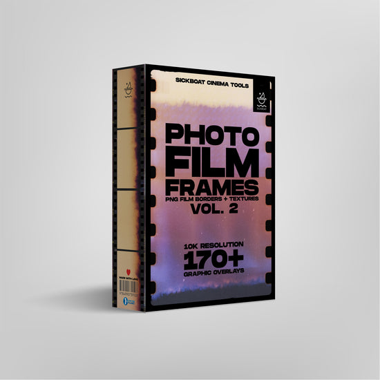 Photo Film Frames: 35mm PNG Film Borders Vol. 2 (10K)