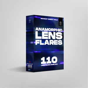 anamorphic lens flares pack