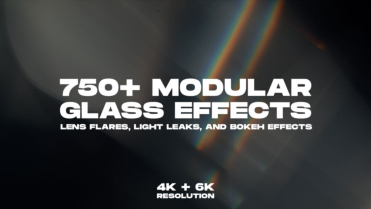 Glass Effects Bundle: Lens Flares and Light Leaks for Video + Photo