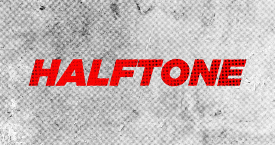 halftone animated texture loop