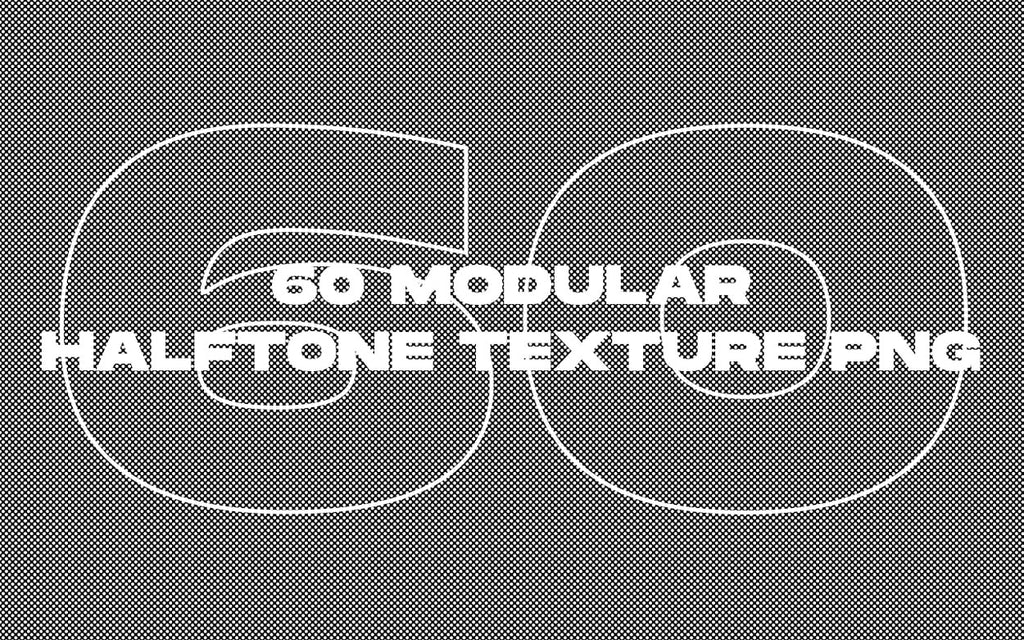 Bitmaps: Halftone Texture PNG Pack (8K) | Sickboat