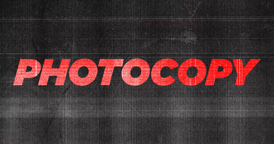 photocopy animated texture