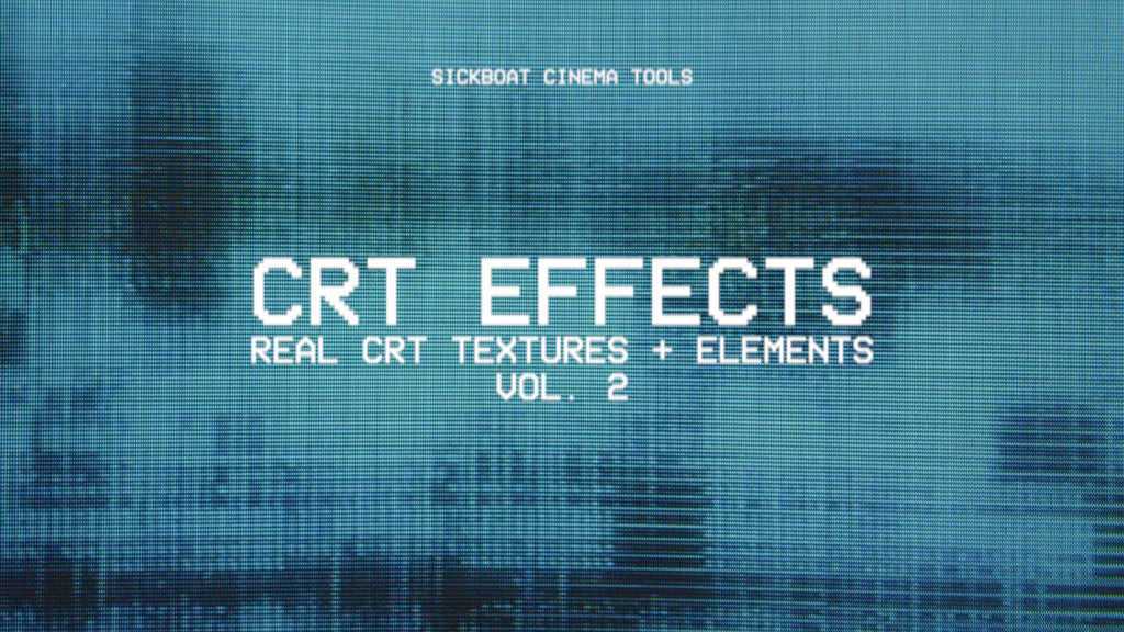 CRT Effects: Real CRT Texture Overlays | CRT Looks (Vol. 2)