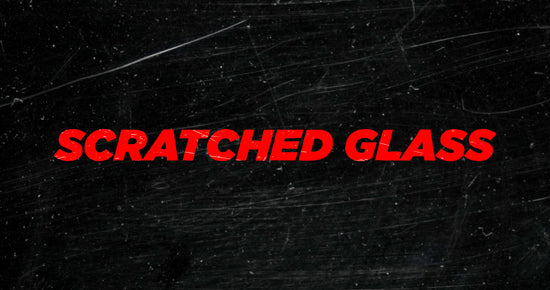 scratched glass texture animation loops