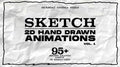 2d hand drawn animations sketch