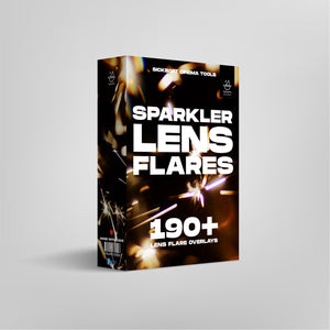 sparkler lens flares pack