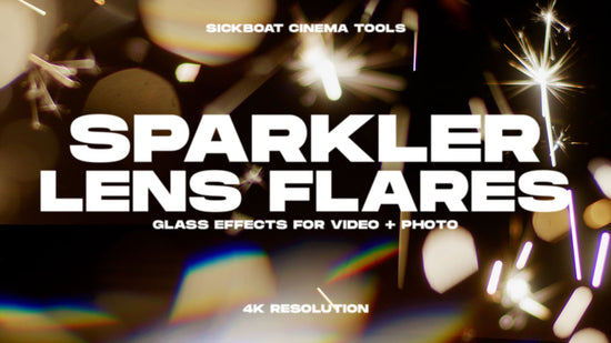 sparkler lens flares