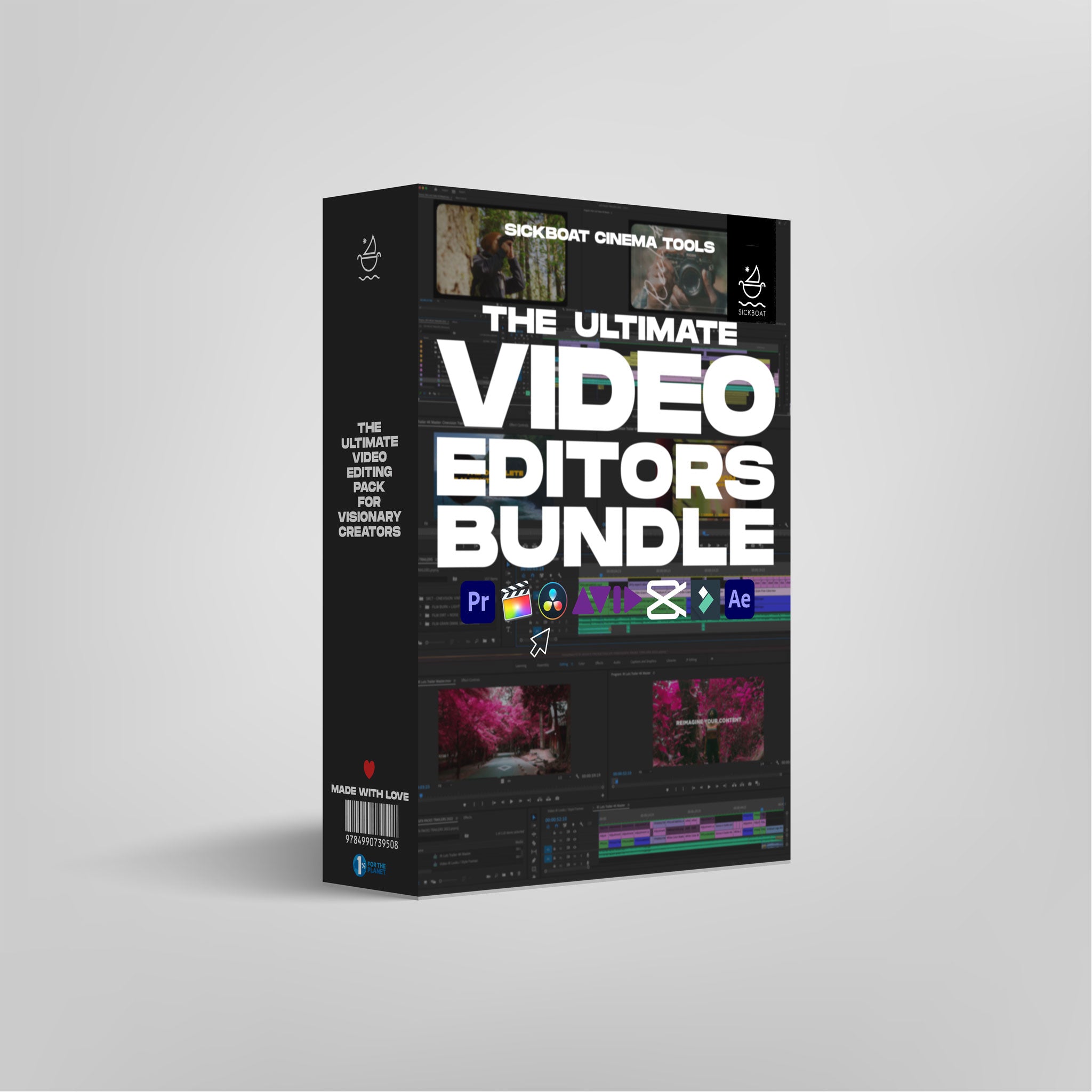 Video Editors Bundle: The Ultimate Video Editing Pack | Sickboat