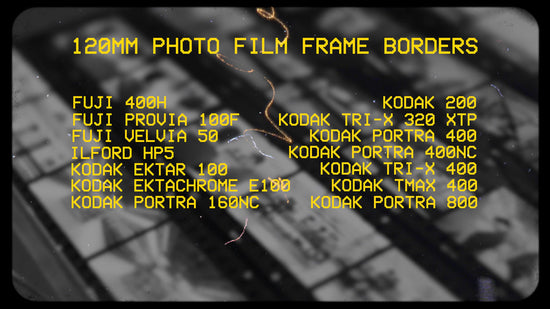 top 120mm photo film borders