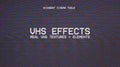 vhs effect pack