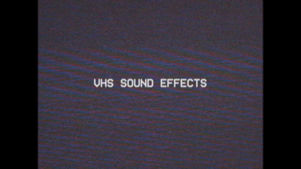 Vhs Tape Background Sound