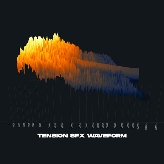Tension SFX Waveform For Films and Trailers