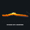 Whoosh SFX Waveform For Films and Trailers