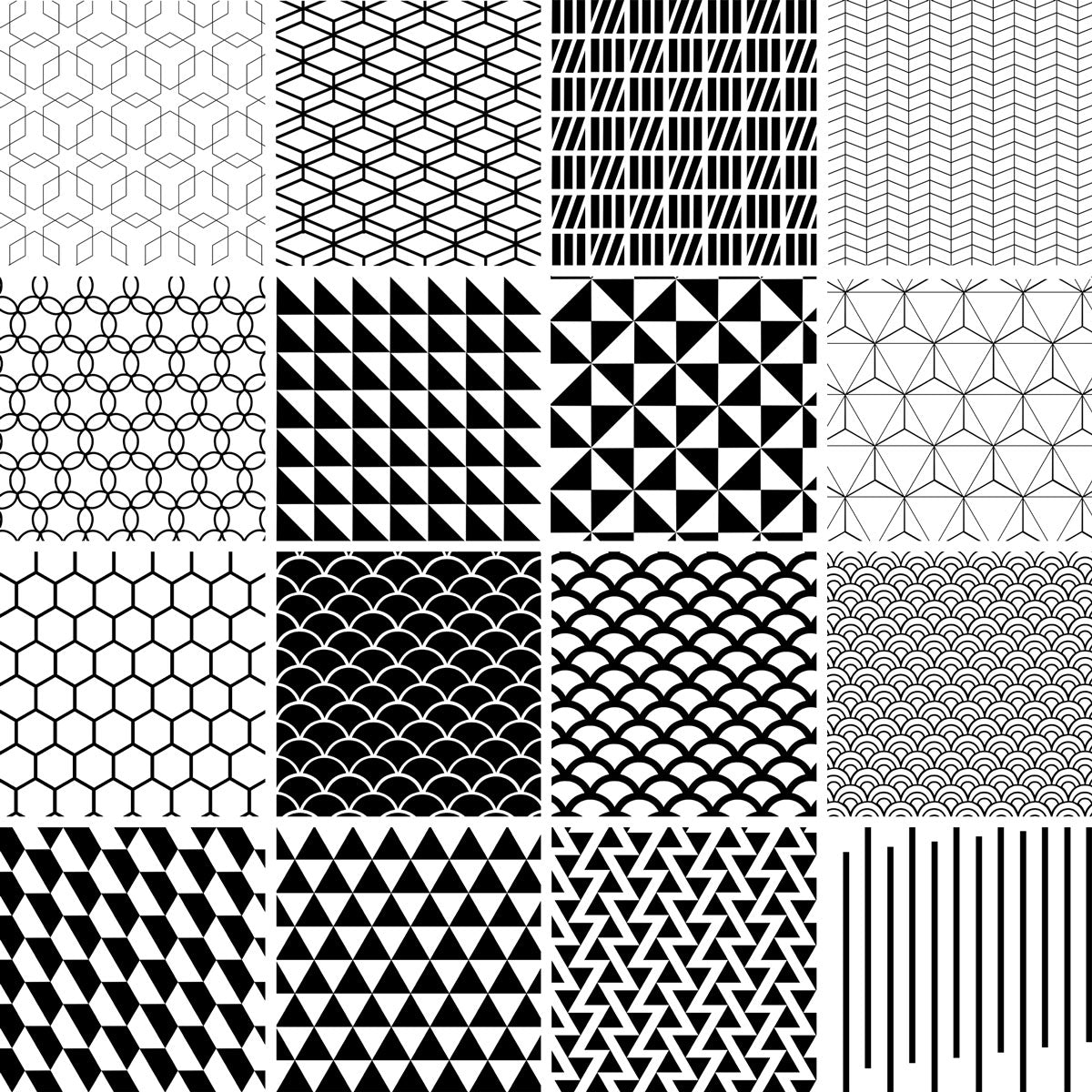 Geometric Shapes Patterns