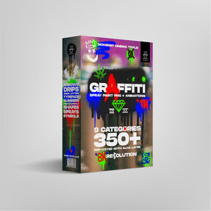 graffiti spray paint png animation pack