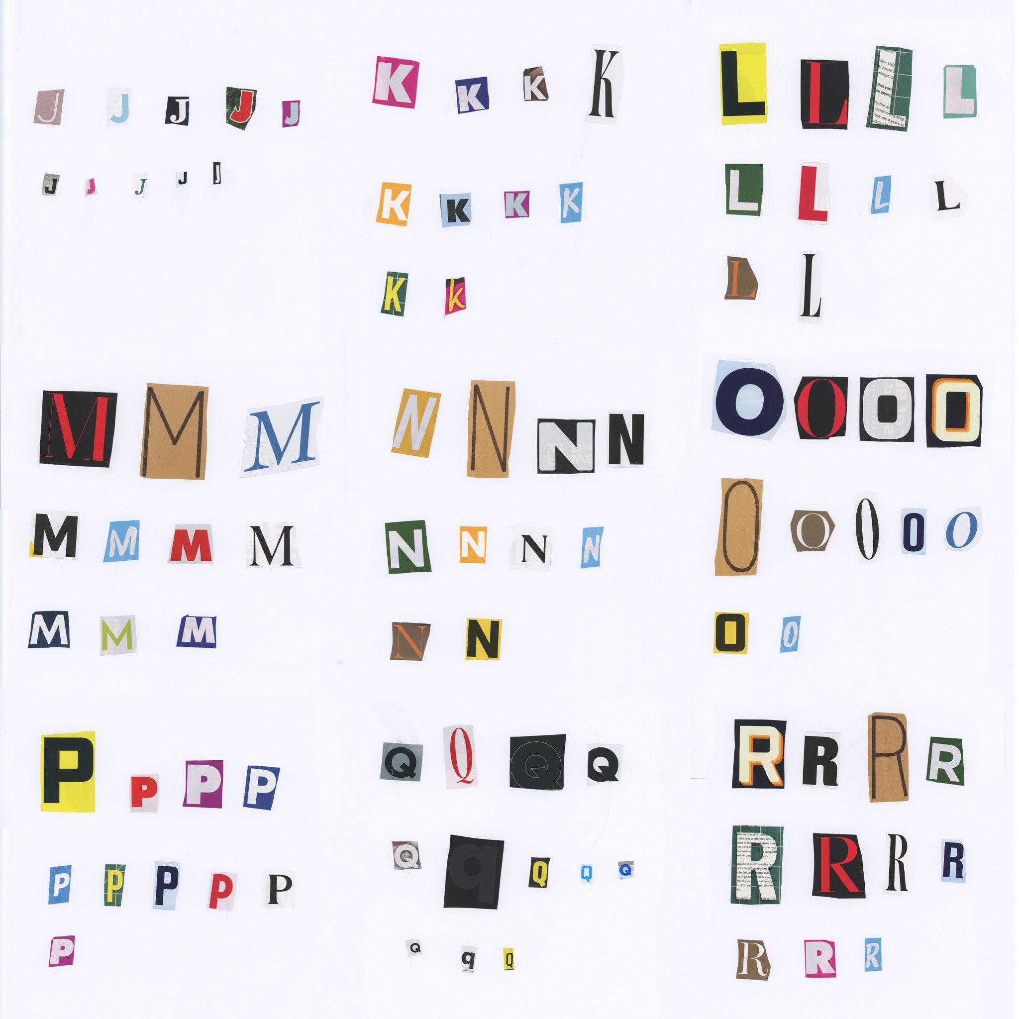 Magazine Cut Out R Magazine Cut Out Letters PNG + Animations | Sickboat