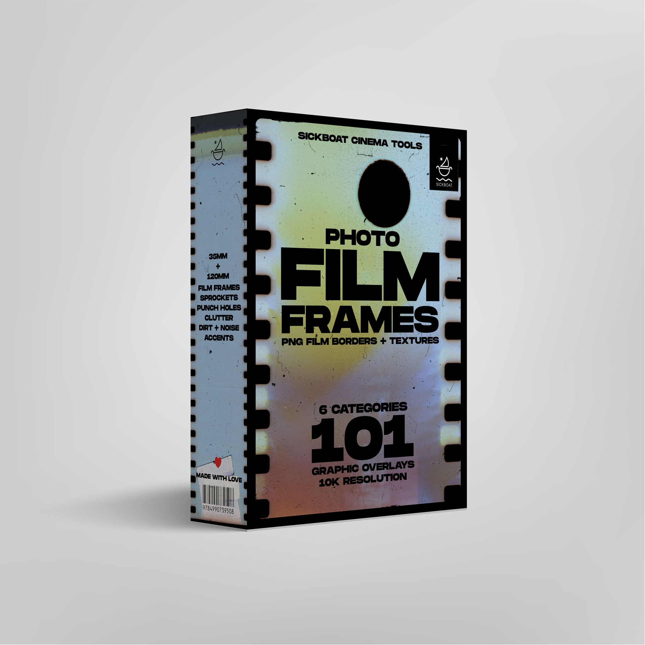 animated film reel picture frame
