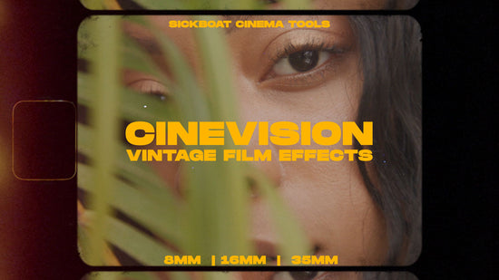 cinevision vintage film effects for video