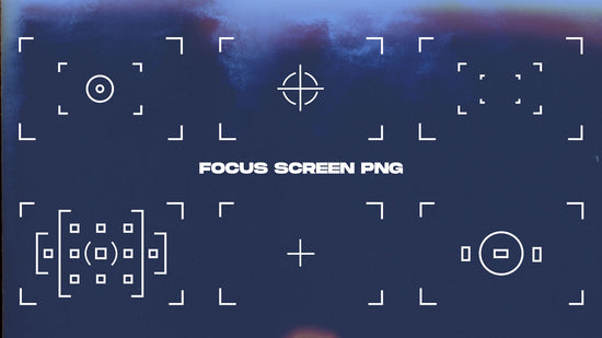 focus screen png pack