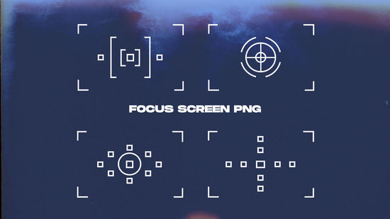 focus screen png pack