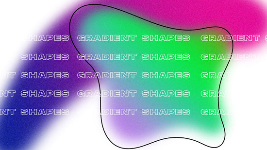 gradient shapes png