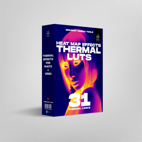 heat maps effect thermal luts pack