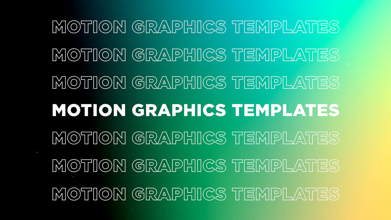 Typography Motion Graphics