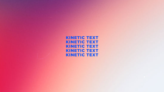 kinetic type pack