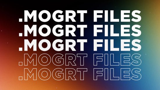 mogrt files
