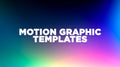 motion graphic templates