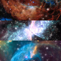 space nebula stock video clips 4k