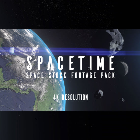 spacetime 4k stock video footage pack