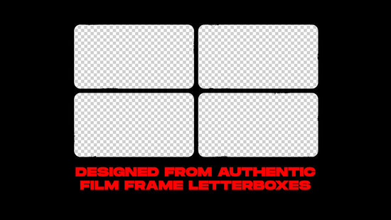 split screen matte from film frames